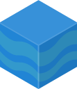 Isometric Abstract Platformer Blue Wave